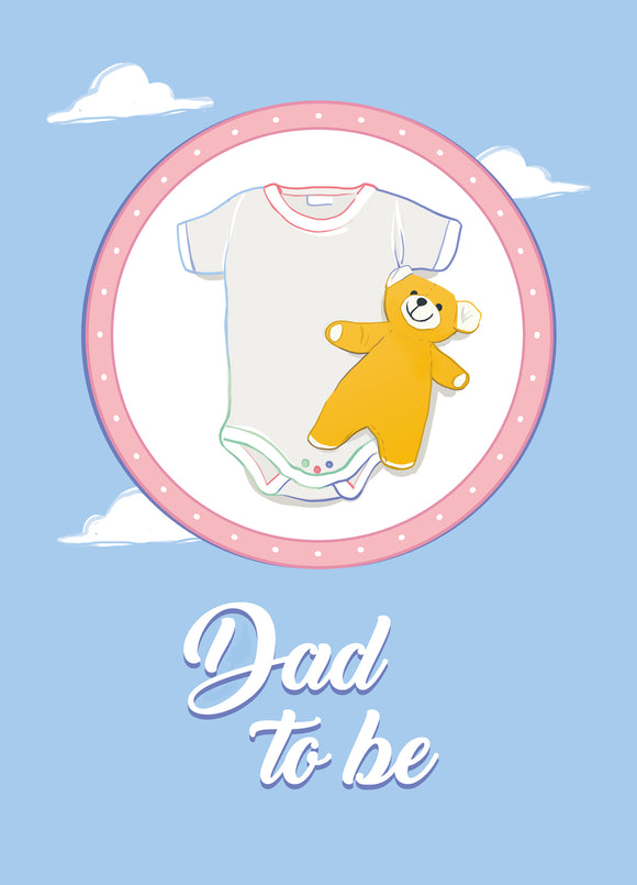'Dad to be' - personalised card